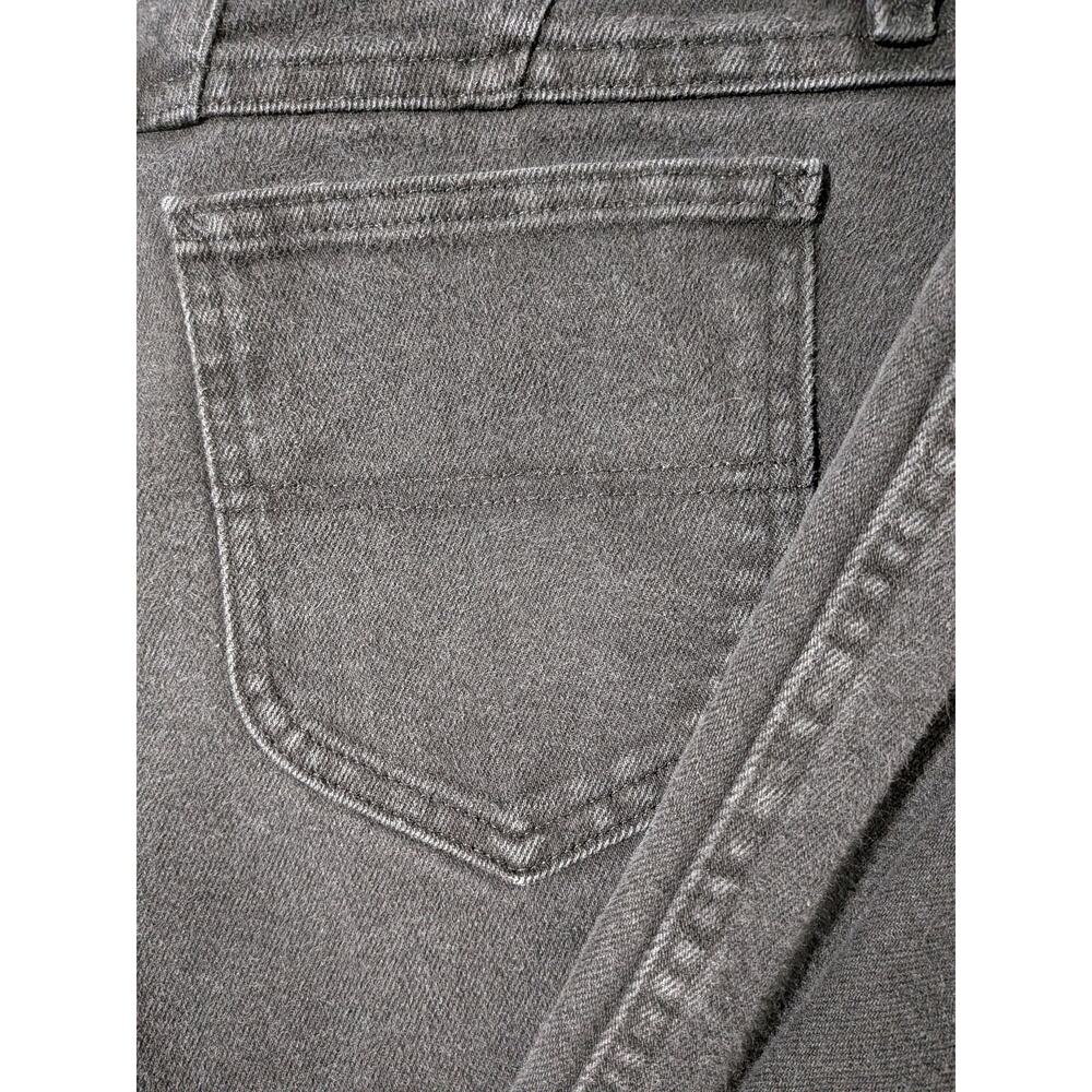 Vintage 90s Riders High Waisted Washed Black 18 Petite Mom Jeans - Picture 13 of 13